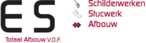 Het logo van E.S. Schilders & Afbouwbedrijf, uw stukadoor voor in Heerlen